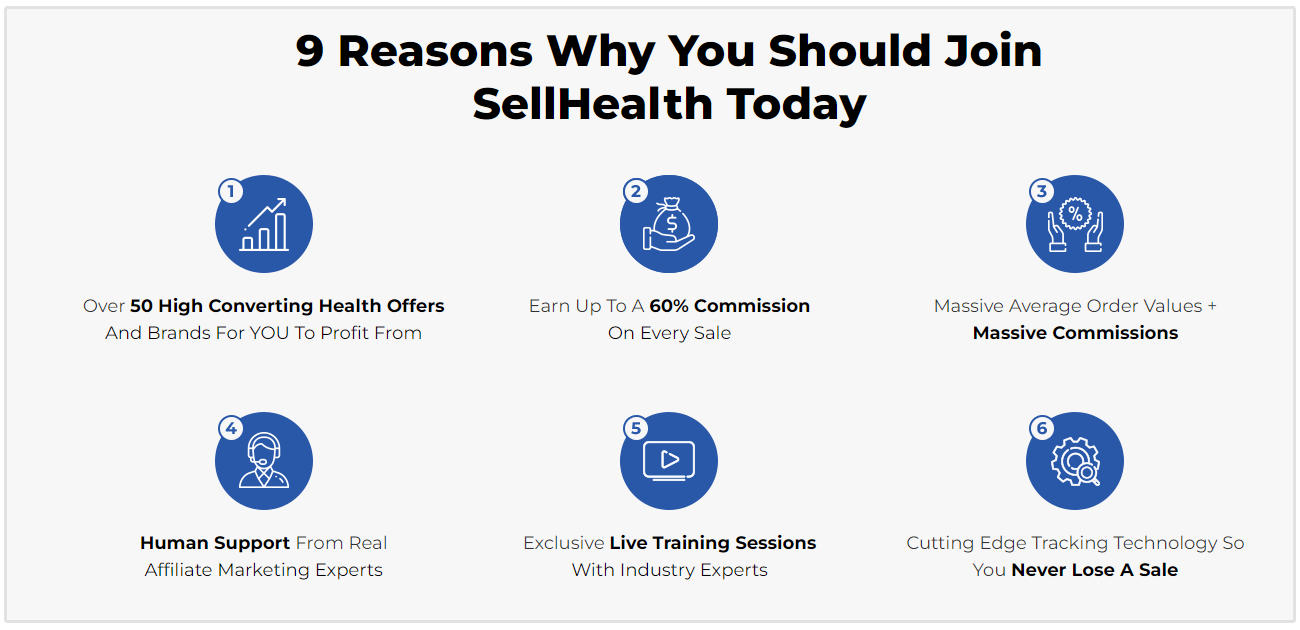 afiliado sell health